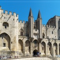 Palais gothique du Palais des Papes à Avignon