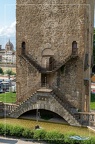 Les escaliers spécifique à la Porte San Niccolò