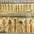 Scène de l'ancienne Egypte