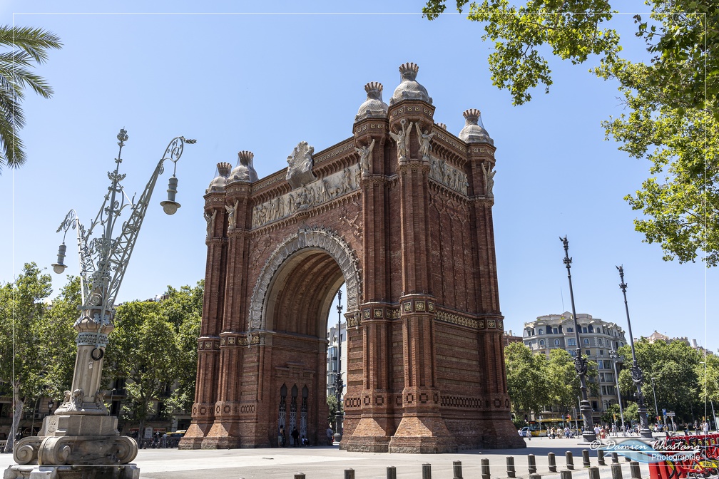 Arc de triomphe à Barcelone