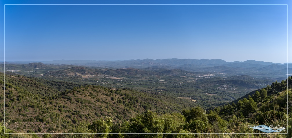 Panorama depuis le Parc Naturel de la Serra Calderona