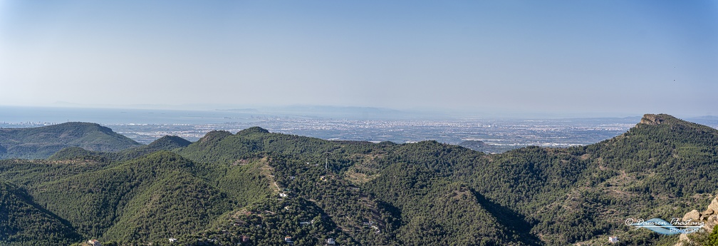 Panorama depuis Parc Naturel de la Serra Calderona