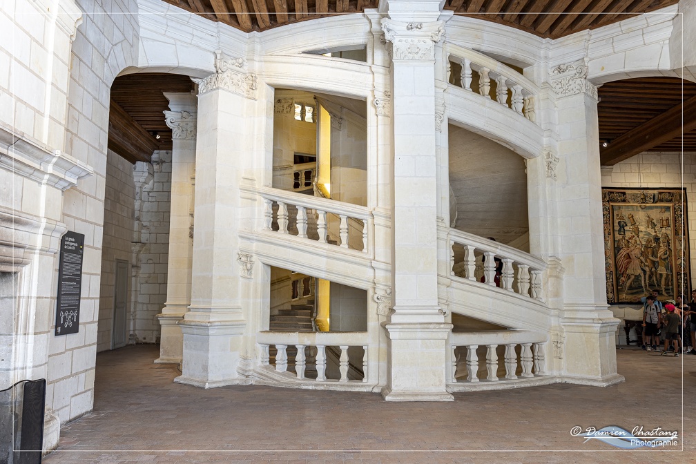 Escaliers à vis intérieur du chateau 1er étage